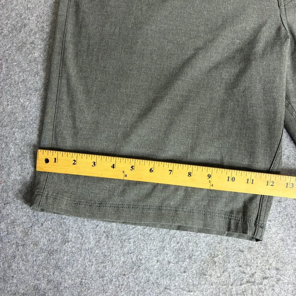 Volcom Frickin Modern Stretch Chino Shorts Mens 41x10 Heather Olive Green Skater